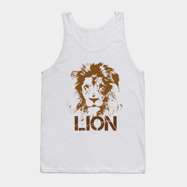 Lion Tank Top by aanygraphic